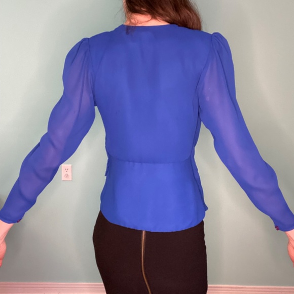 Stunning vintage blouse with show stopping appliqué - Picture 6 of 9